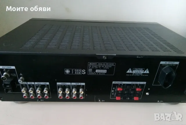 Усилвател, ресивър Sony STR-GX390, снимка 5 - Ресийвъри, усилватели, смесителни пултове - 50412764