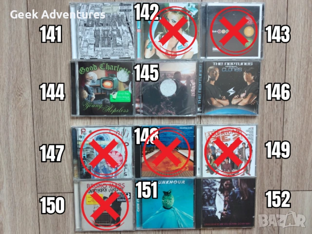Rock/Punk Metal Music Albums CDs Оригинални Рок Пънк Музикални Дискове, снимка 9 - CD дискове - 46680866