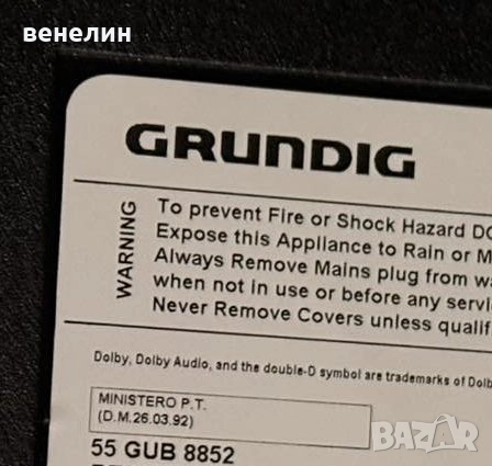fsp160-3f02 , ZUM193r-02 от grundig 55 GUB 8852, снимка 3 - Части и Платки - 52939095