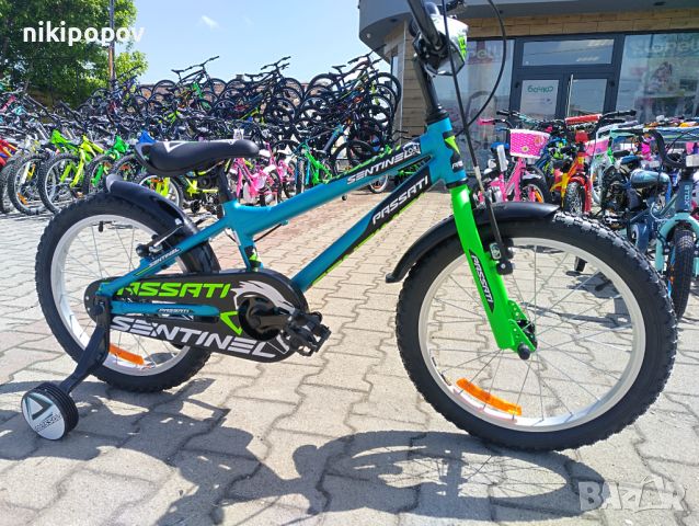 PASSATI Алуминиев велосипед 18" SENTINEL син, снимка 12 - Велосипеди - 45489876