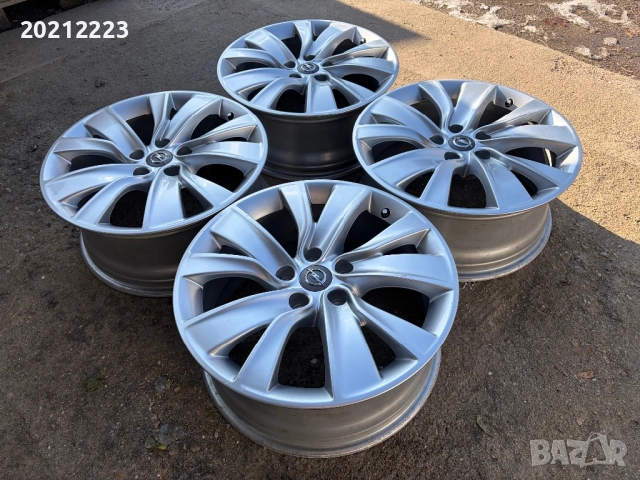 4 броя алуминиеви джанти за Opel Astra J,OPC,GTC,Insignia A,B,Antara,Zafira Tourer C 18, снимка 9 - Гуми и джанти - 52927373