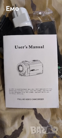 Цифров Full HD camcorder , снимка 4 - Камери - 51911482