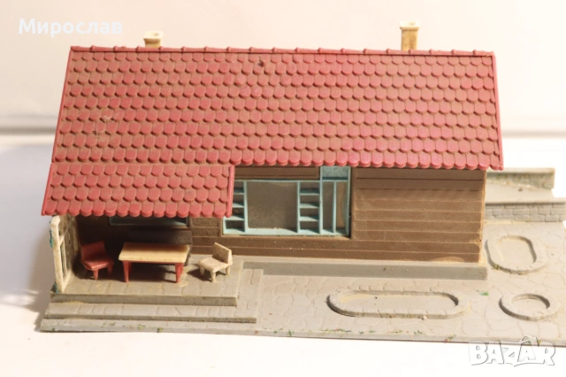 FALLER? KIBRI? VOLLMER? H0 1/87 СГРАДА КЪЩА ВАГОН ВЛАК ЖП, снимка 2 - Колекции - 53742906