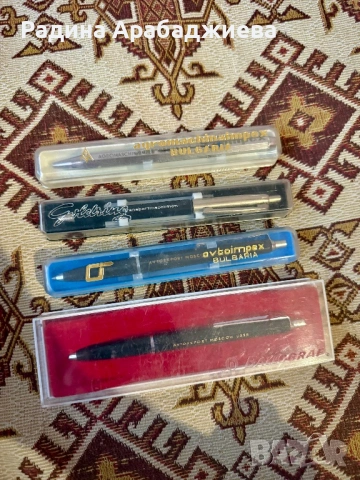 Ретро Колекционерски Химикалки (Соц) – Ballograf, Pilot, Goldring, снимка 2 - Антикварни и старинни предмети - 53774071
