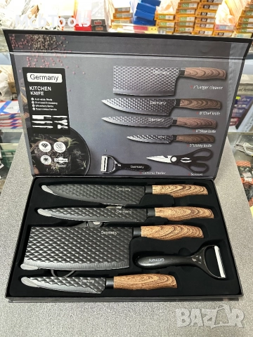 Комплект кухненски ножове 6 части