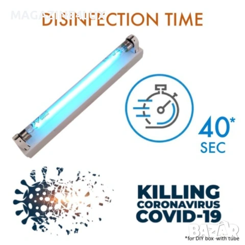 UVC лампи за сигурна и доказана дезинфекция, ✨ Пълна дезинфекция само за 30 минути! , снимка 4 - Соларни лампи - 53122546