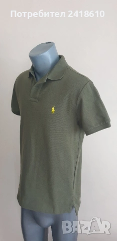 POLO Ralph Lauren Pique Cotton Custom Slim Fit Mens Size S НОВО!ОРИГИНАЛ! Мъжка Тениска!, снимка 7 - Тениски - 53922845