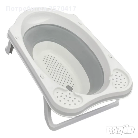 Корито за баня с подложка гъба