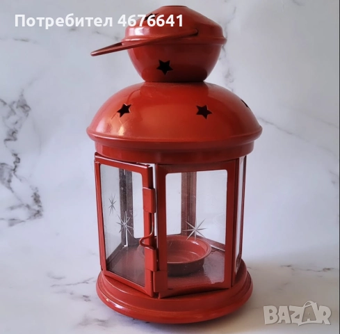 Коледен фенер, снимка 2 - Декорация за дома - 52776074