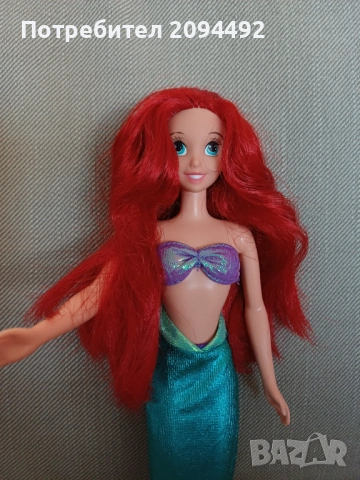 Ретро Дисни кукли на Mattel Disney - Ариел и Мулан, снимка 3 - Кукли - 54256898