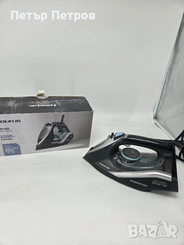 Чисто нова парна ютия Taurus Geyser Eco 3200. Мощност: 3200 W за бързо загряване