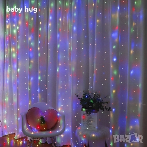 Коледни LED лампички 300 бр., снимка 2 - Декорация за дома - 51908042