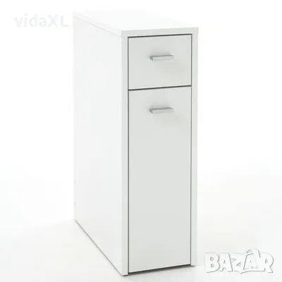 FMD Шкаф с 2 чекмеджета, 20x45x61 см, бял(SKU:428720), снимка 3 - Шкафове - 48824873