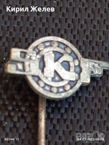 Две стари редки значки за КОЛЕКЦИЯ ДЕКОРАЦИЯ 29767, снимка 3 - Колекции - 50907072