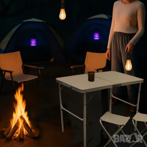 Къмпинг комплект за четирима – Комфорт и практичност сред природата, снимка 5 - Палатки - 50124740