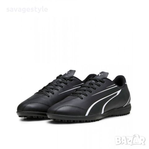 Футболни маратонки PUMA Vitoria Turf Training Football Shoes Black, снимка 4 - Маратонки - 46608363