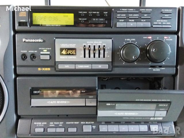 Panasonic RX-DT680 CD-радиокасетофон продавам., снимка 5 - Радиокасетофони, транзистори - 46174057