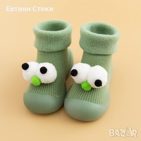 Детски есенни обувки с чорап и очички - удобство и стил, снимка 5 - Бебешки обувки - 52061980