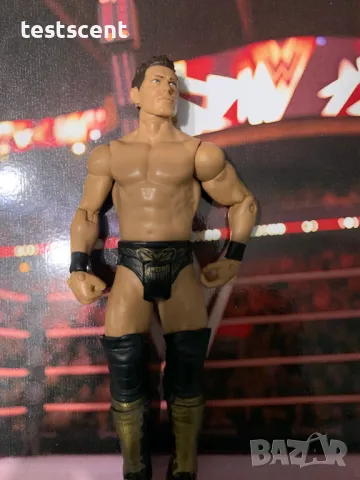 Екшън фигура WWE The Miz Миз играчка figure Mattel Basic Black/Gold, снимка 2 - Колекции - 48509141