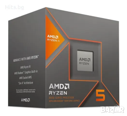  Компютърни компоненти Процесори AMD Процесор AMD RYZEN 5 8500G, 6-Core 3.5 GHz , снимка 1 - Процесори - 46966961