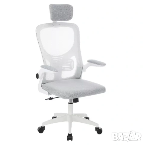 Офис стол за бюро розов или сив / Детски ученически стол за бюро, снимка 3 - Столове - 53279995