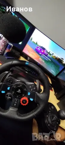 Геймърски сетъп + волан и шифтър G29, снимка 4 - Геймърски - 50295270