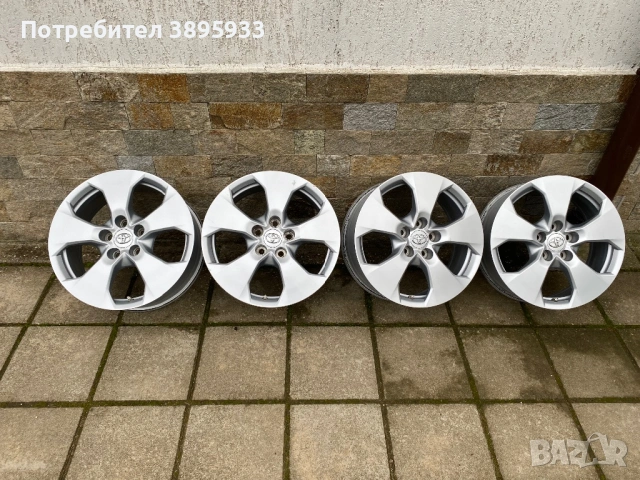 Оригинални джанти на Toyota RAV 4 ,C-HR , Avensis , Verso