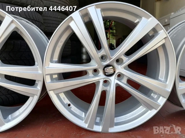 Оригинални джанти 19" 5х112 Seat, снимка 6 - Гуми и джанти - 50508420