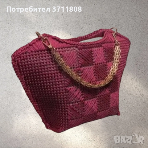 Меки чантички от плюшена прежда , снимка 8 - Чанти - 52128067