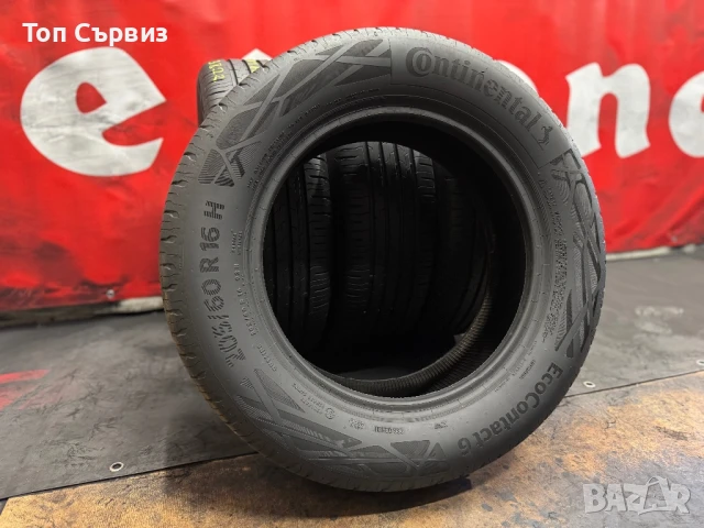 205 60 16, Летни гуми, Continental EcoContact6, 4 броя, снимка 5 - Гуми и джанти - 50898956