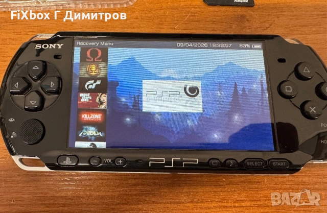 PSP 3004 CFW ARK4 + 32gb с игри , снимка 9 - PlayStation конзоли - 54150110