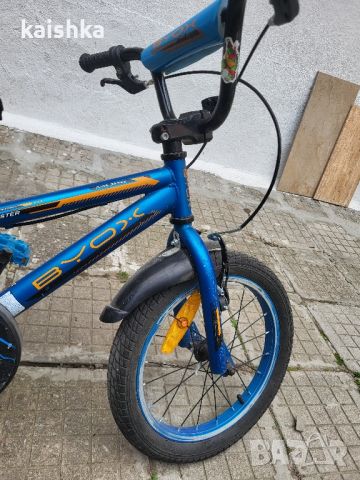Детски велосипед 16 BYOX MONSTER син, снимка 6 - Велосипеди - 45078900
