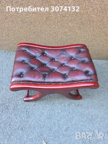 Уникален комплект Честърфийлд, снимка 3 - Дивани и мека мебел - 53650350