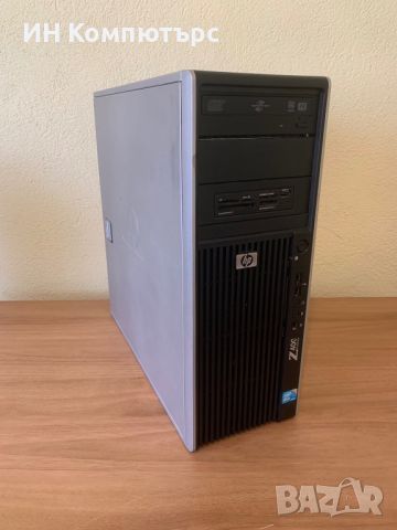 Продавам работна станция HP Z400, снимка 1 - Работни компютри - 46721968