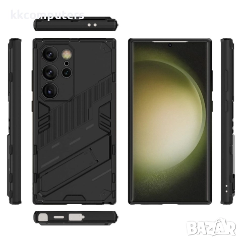 Samsung Galaxy S24 Ultra 5G Punk Armor Удароустойчив Калъф и Протектор, снимка 7 - Калъфи, кейсове - 52659999
