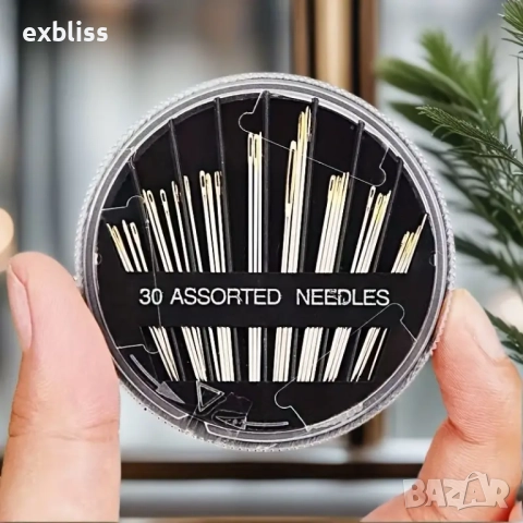 Комплект от 30 броя асортирани игли за ръчно шиене, снимка 5 - Други - 51694108