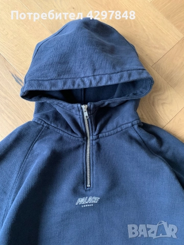 Суичър Palace Q-zip Hoodie, Xl размер, снимка 2 - Суичъри - 52896032