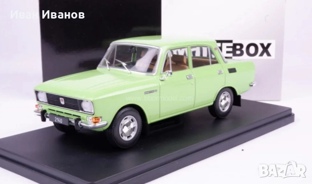 Москвич 2140 Moskvitch 412 1:24, снимка 6 - Колекции - 54058440