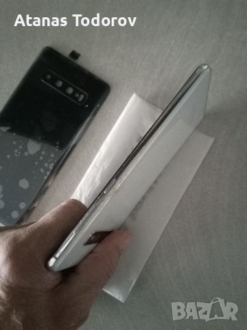 Продавам Смартфон Самсунг S10+/плюс/ със счупен дисплей за ремонт плюс  нов заден капак или за части, снимка 6 - Samsung - 45404558
