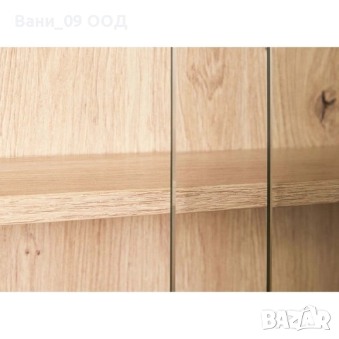 Колекционерски стенна витрина в дървесен цвят , снимка 7 - Секции и витрини - 51731400