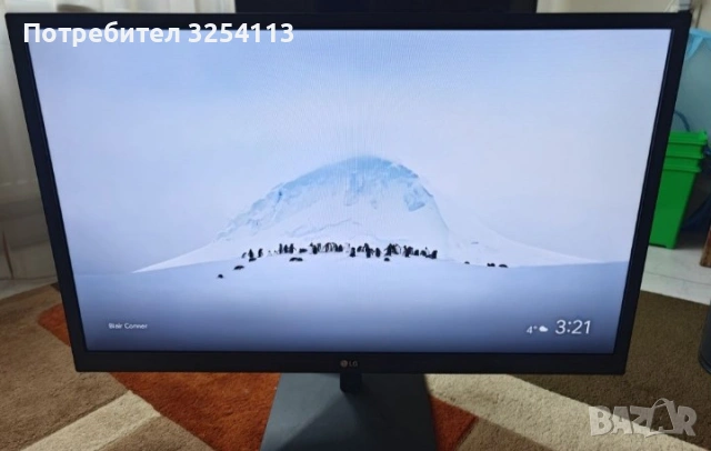 Монитор LG 27 '' IPS, снимка 2 - Монитори - 53616122