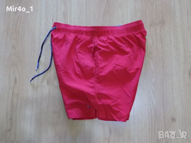 Къси панталони tommy hilfiger шорти гащета бански плажни екип оригинал мъжки S, снимка 3 - Спортни дрехи, екипи - 46363399