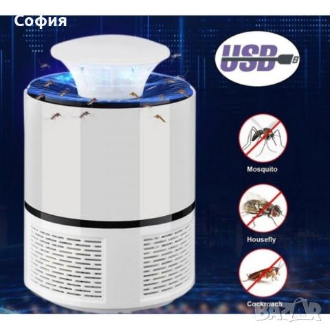 USB ултравиолетова лампа против комари и други насекоми, снимка 6 - Друга електроника - 46307032
