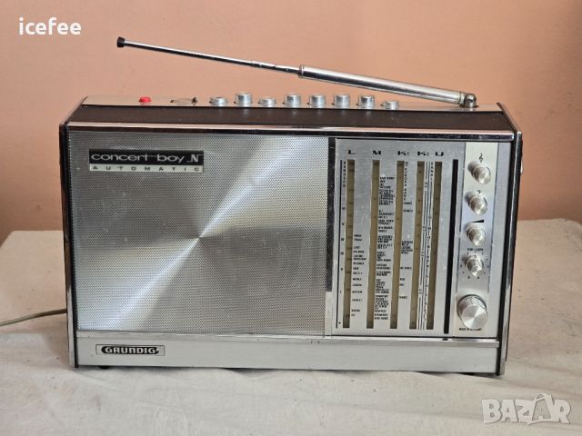 Grundig Concert-Boy Automatic N210 радио, снимка 10 - Радиокасетофони, транзистори - 45492907