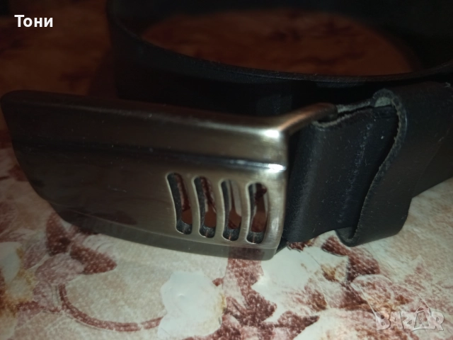 LLOYD Оригинал Нов Мъжки Колан Изцяло от Естествена Кожа 115см., снимка 13 - Колани - 52777229