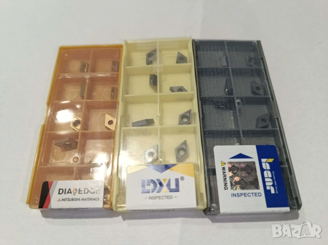 Комплект от 10 стругарски пластини DCMT070204 Carbide
