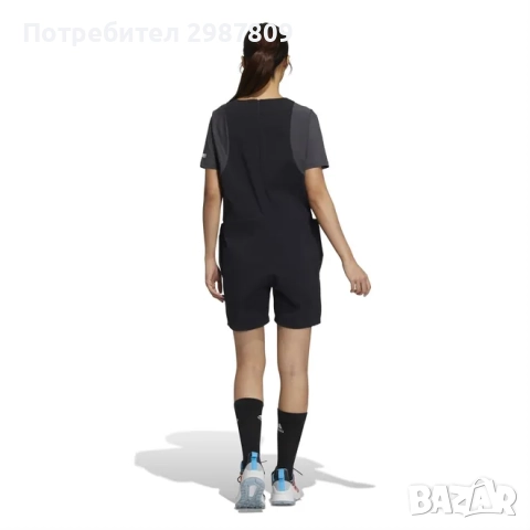 Спортен Дамски Гащеризон - Черен - сив р. С р.М р. Л р.ХЛ, снимка 2 - Гащеризони - 51803613