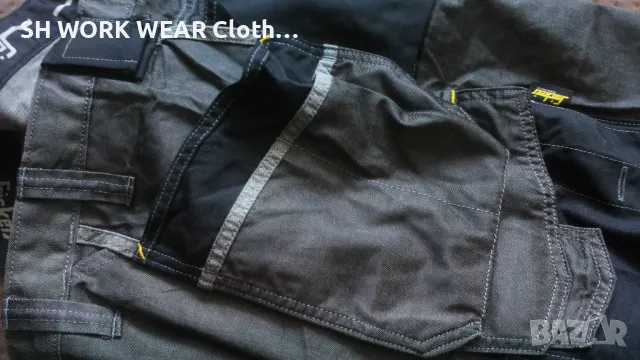 Snickers 3212 DuraTwill Work Trousers размер 52 / L работен панталон W4-244, снимка 6 - Панталони - 47141964