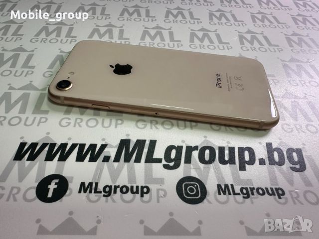 #iPhone 8 64GB Gold 100%, втора употреба., снимка 3 - Apple iPhone - 46262382