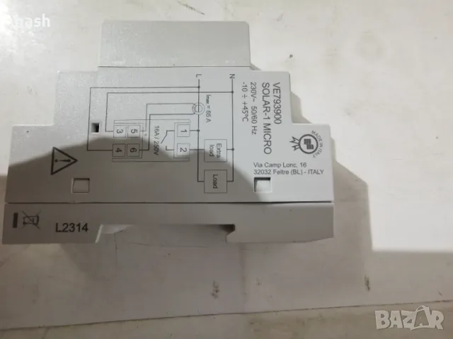 VEMER VE793900 Solar-1 Micro - Блок за управление на натоварването, за фотоволтаични системи, снимка 6 - Друга електроника - 49193051